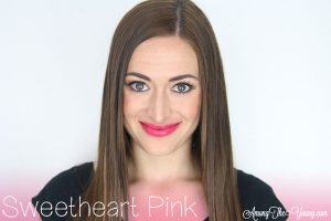 Lipsense Colors featured by top US lifestyle blog and Lipsense distributor, Kaylynn of Among the Young: image of Kaylynn wearing Sweetheart Pink