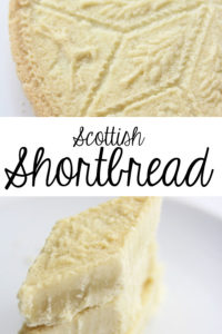 scottish shortbread recipe Main Pin with two pictures