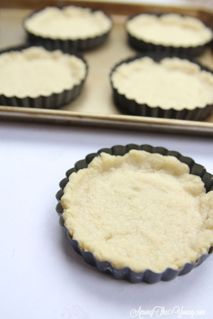 Foolproof press in pie crust recipe by top US Foodie blogger, Among the Young