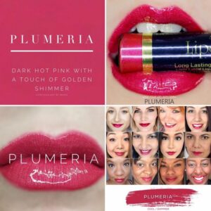 The best summer Lipsense colors featured by top Utah Lifestyle blog Among the Young: image of Plumeria